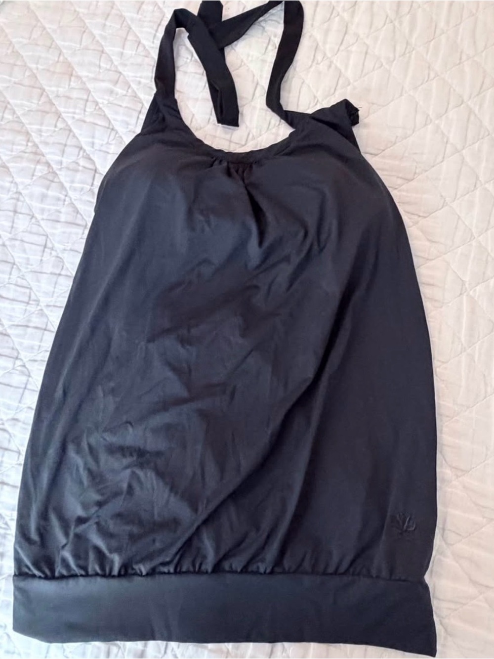 Black Halter Tank Top